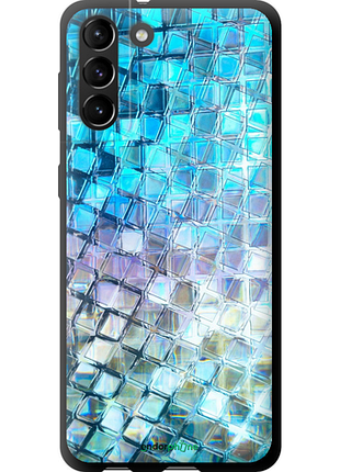 Чехол на samsung galaxy s21 plus переливающаяся чешуя "227b-2115-8094"