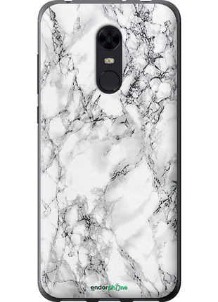 Чохол на xiaomi redmi 5 plus мармур білий "4480u-1347-8094", чохол для телефона