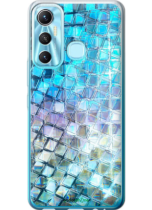 Чохол на infinix hot 11 переливний луска "227u-2762-8094", чохол для телефона