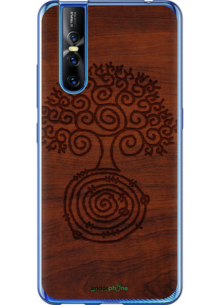 Чехол на vivo v15 pro узор дерева "4119u-1763-8094", чехол для телефона