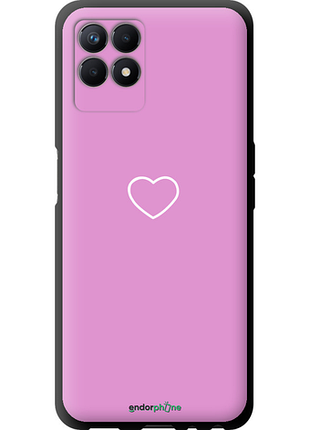 Чехол на realme 8i сердце 2 "4863b-2518-8094", чехол для телефона