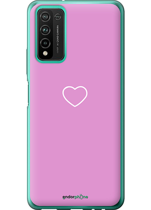 Чехол на huawei honor 10x lite сердце 2 "4863u-2198-8094", чехол для телефона