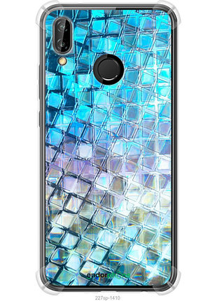 Чехол на huawei p20 lite переливающаяся чешуя "227sp-1410-8094", чехол для телефона