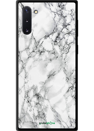 Чохол на samsung galaxy note 10 мармур білий "4480b-1718-8094"