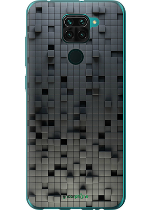 Чехол на xiaomi redmi note 9 кубики "1061u-2017-8094"