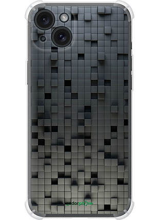 Чехол на iphone 15 plus кубики "1061sp-3097-8094", чехол для телефона