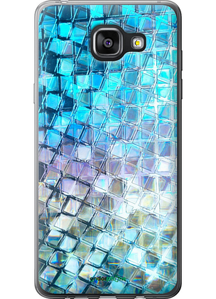 Чехол на samsung galaxy a5 (2016) a510f переливающаяся чешуя "227u-158-8094"
