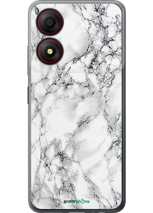 Чехол на zte blade a34 мрамор белый "4480u-3989-8094"