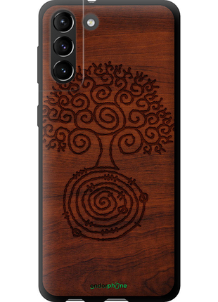 Чехол на samsung galaxy s21 plus узор дерева "4119b-2115-8094"