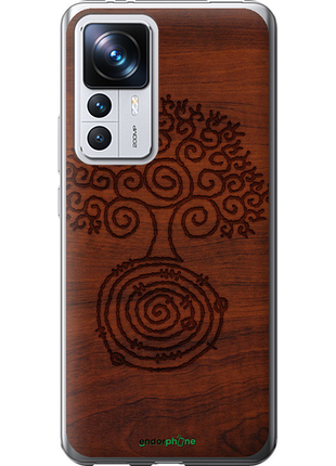 Чехол на xiaomi redmi k50 ultra узор дерева "4119u-3331-8094"