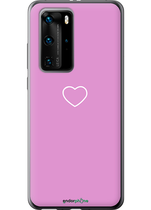 Чехол на huawei p40 pro сердце 2 "4863u-1839-8094", чехол для телефона