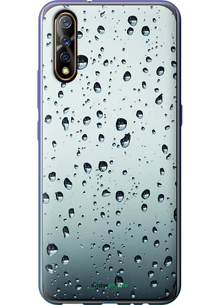 Чехол на vivo v17 neo стекло в каплях "848u-1764-8094", чехол для телефона