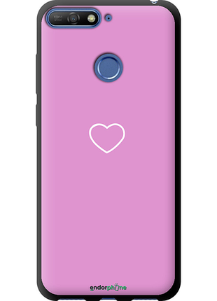 Чехол на huawei y6 prime 2018 сердце 2 "4863b-1441-8094", чехол для телефона