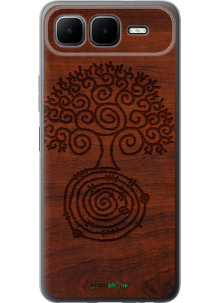 Чехол на infinix smart 10 plus узор дерева "4119u-4108-8094", чехол для телефона