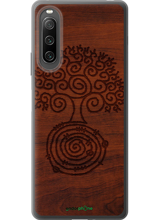 Чохол на sony xperia 10 iv візерунок дерева "4119u-2789-8094"