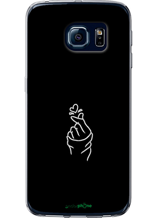 Чехол на samsung galaxy s6 edge g925f love you "4298u-83-8094", чехол для телефона