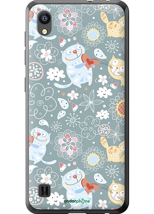 Чехол на zte blade a5 2019 котята v3 "1223u-2109-8094", чехол для телефона