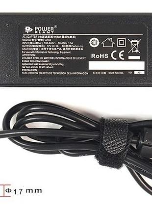 Блок живлення для ноутбуків powerplant asus 220v, 12v 36w 3a (4.8*1.7)