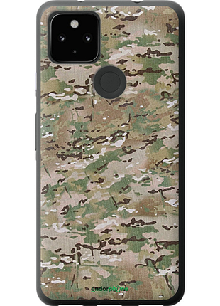Чехол на google pixel 5a камуфляж v5 "1201u-2286-8094", чехол для телефона