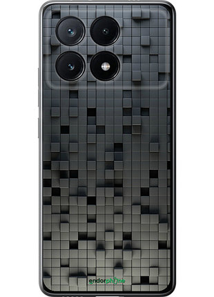 Чехол на xiaomi poco x6 pro кубики "1061u-3497-8094", чехол для телефона