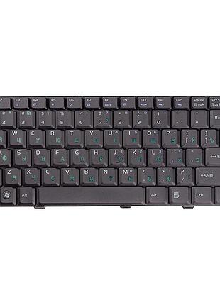Клавиатура для ноутбука asus f80, f82, k41 черный