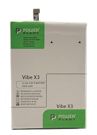 Акумулятор powerplant lenovo vibe x3 lite (bl256) 3300mah