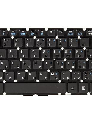 Клавиатура для ноутбука acer aspire e5-422, e5-432 черный, без фрейма