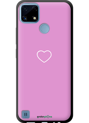 Чехол на realme c21 сердце 2 "4863b-2321-8094", чехол для телефона