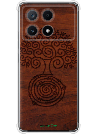 Чехол на xiaomi poco x6 pro узор дерева "4119sp-3497-8094", чехол для телефона