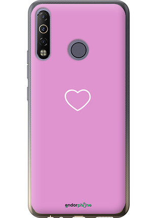 Чехол на tecno camon 12 air cc6 сердце 2 "4863u-2389-8094", чехол для телефона