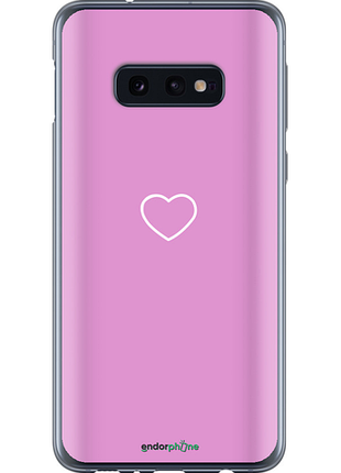 Чехол на samsung galaxy s10e сердце 2 "4863u-1646-8094"