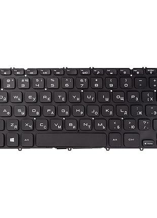 Клавіатура для ноутбука dell precision m3800 xps 15 9530, чорний, підсвічування