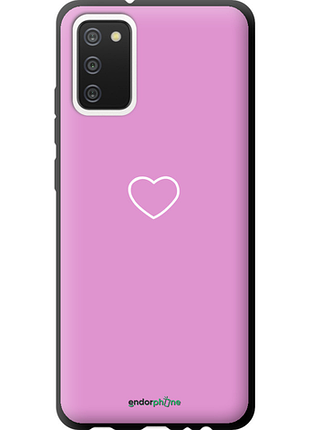 Чехол на samsung galaxy a02s a025f сердце 2 "4863b-2203-8094"