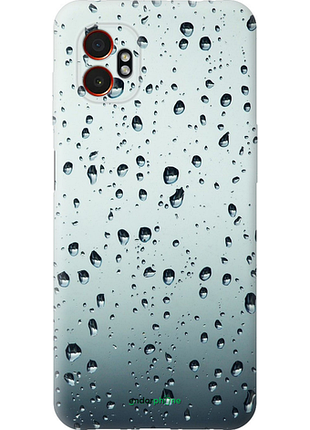 Чехол на samsung xcover7 pro стекло в каплях "848u-4092-8094"