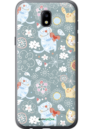 Чехол на samsung galaxy j5 j530 (2017) котята v3 "1223u-795-8094"