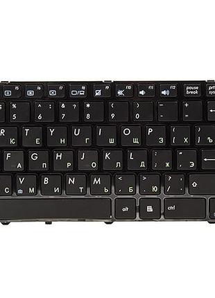 Клавиатура для ноутбука asus k52, k52j, k52jk черный, черный фрейм