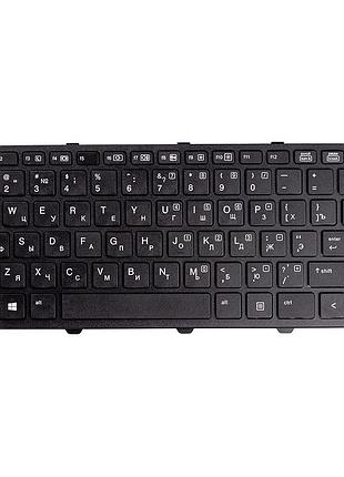 Клавиатура для ноутбука hp probook 640 g1 черный, черный фрейм