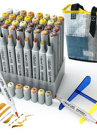Спиртові маркери arrtx oros asm-03yl 40 кольорів, жовті відтінки
