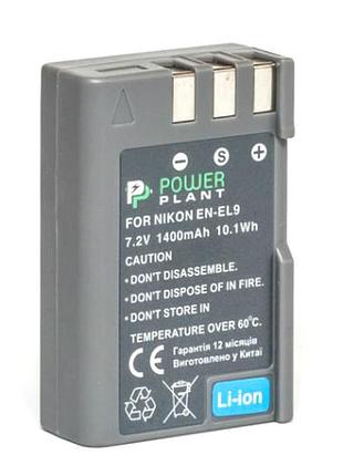Аккумулятор powerplant nikon en-el9 1400mah