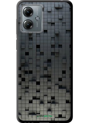Чехол на motorola moto g14 кубики "1061b-3197-8094"
