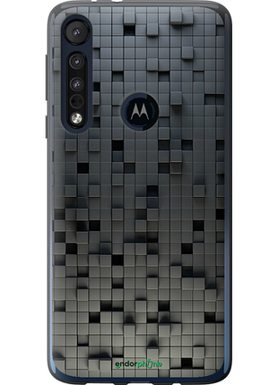 Чехол на motorola one macro кубики "1061u-1812-8094", чехол для телефона