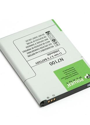 Акумулятор powerplant samsung gt-n7100 (eb595675lu) 2400mah