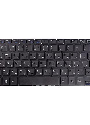 Клавiатура для ноутбука sony vaio fit 14e чoрний