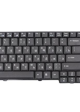 Клавиатура для ноутбука acer aspire 6530, emachines e528 черный, без фрейма