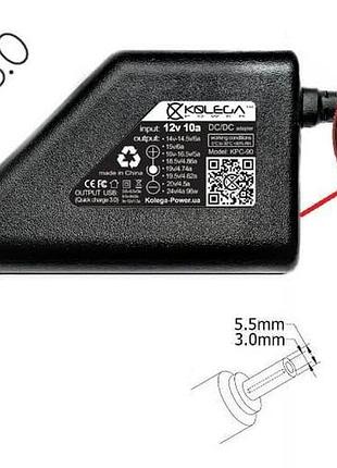 Блок живлення до монітору samsung 14v 4a 56w 5.5x3.0 or 5.0x3.0mm (+pin) (kolega-power (авто)) 12 міс.гар.