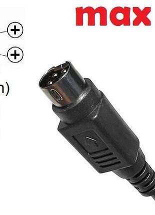 Dc кабель до блоку живлення 4pin (kycon) (5a) (1.2m) (a class) 1 день гар.