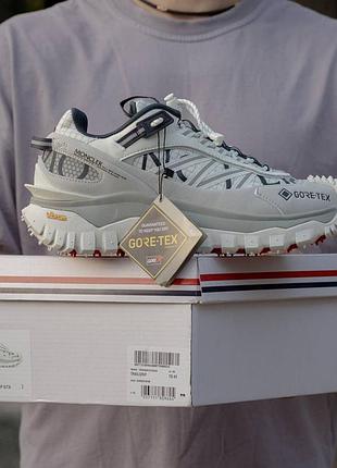 Moncler trailgrip gore-tex grey