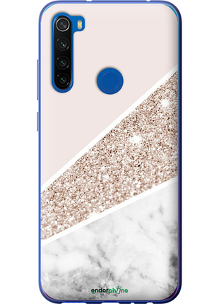 Чохол на xiaomi redmi note 8t пастельний мармур "4342u-1818-8094"