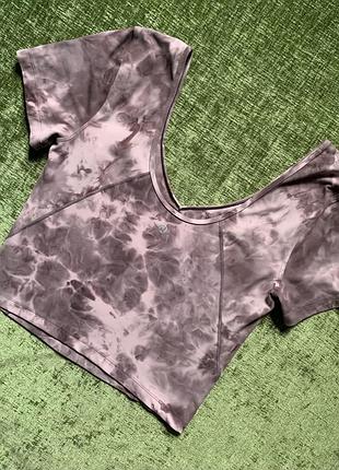 Lululemon align, топ-кроп, тай-дай 7