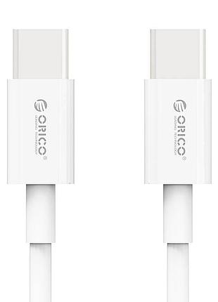 Кабель orico type-c - type-c, 100w, 1м